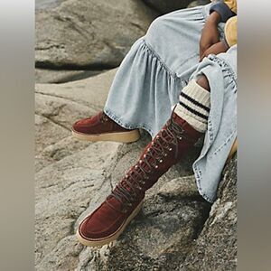 FREE PEOPLE
Ava Tall Lace Up Boots